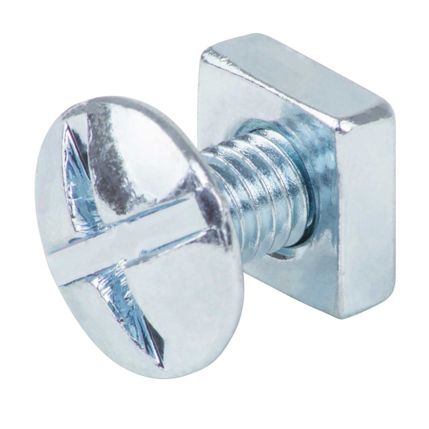 Olympic Fixings M6 x 12 Roofing Nuts and Bolts BZP (Pack of 200)