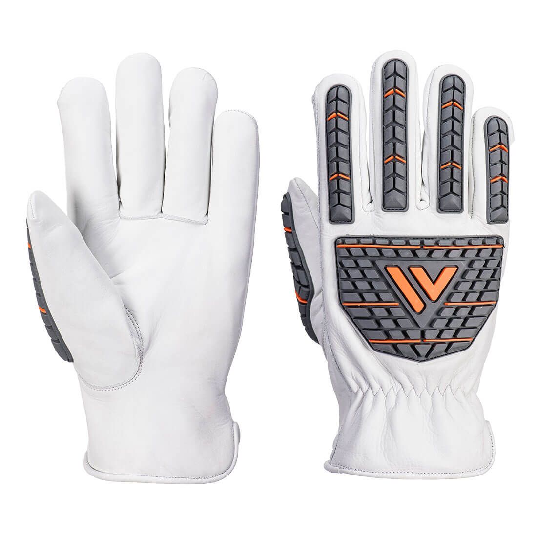 Impact Driver Glove (Unlined), L, R, White