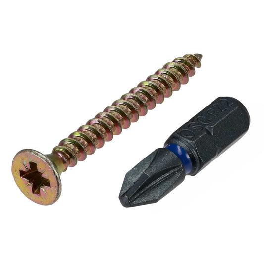 Orbix 10 x 1½ Countersunk Twin Thread Woodscrews (Pack of 200)