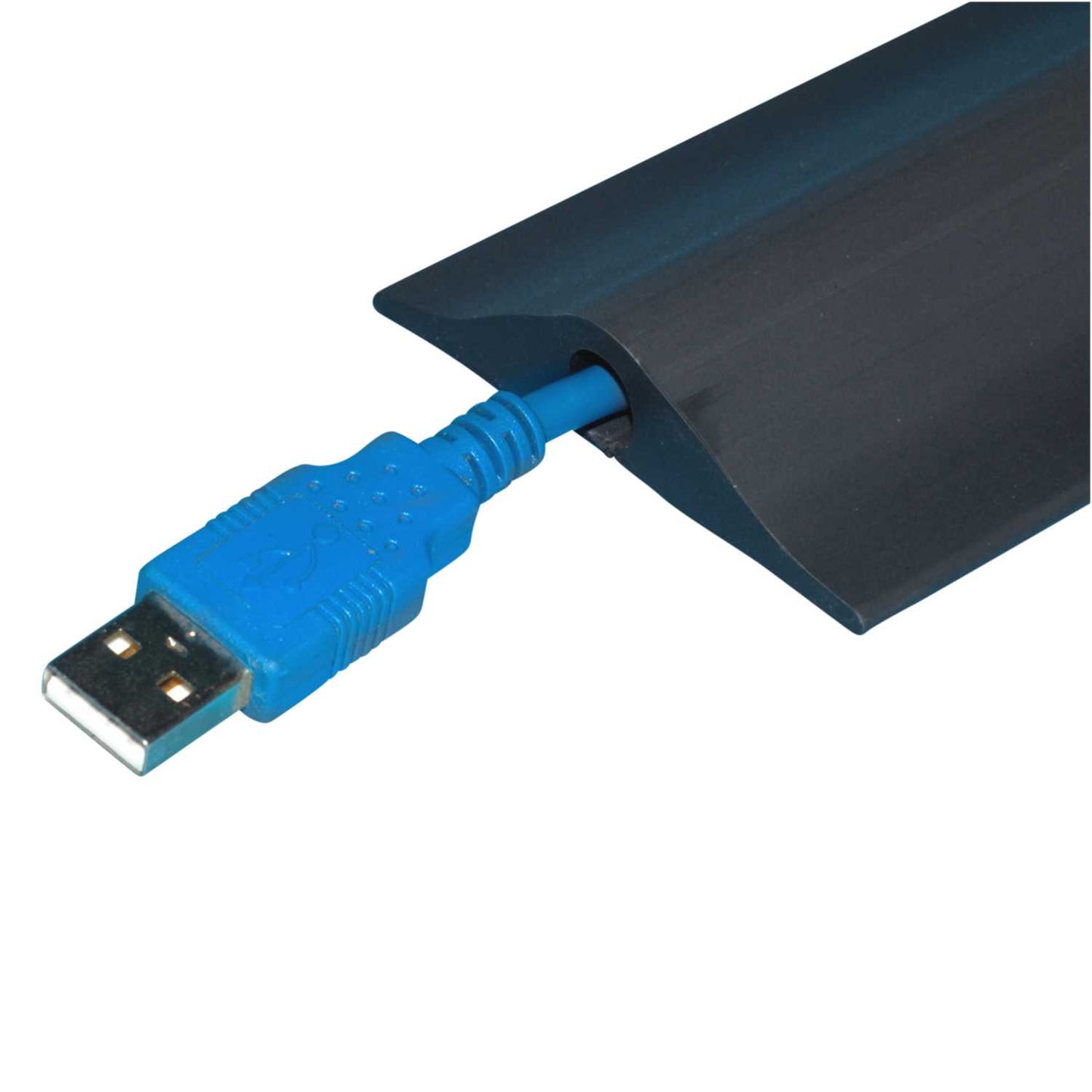Osmor Slit Base Cable Protector for Small Cables Black (9m Reel)