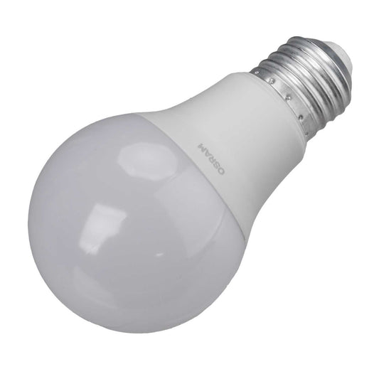 Osram 8W ES LED Non Dimmable GLS Lamp Opal 4000K (Pack of 3)