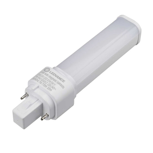 Ledvance Dulux 7W LED G24d-2 2 Pin Non Dimmable Compact Lamp 4000K