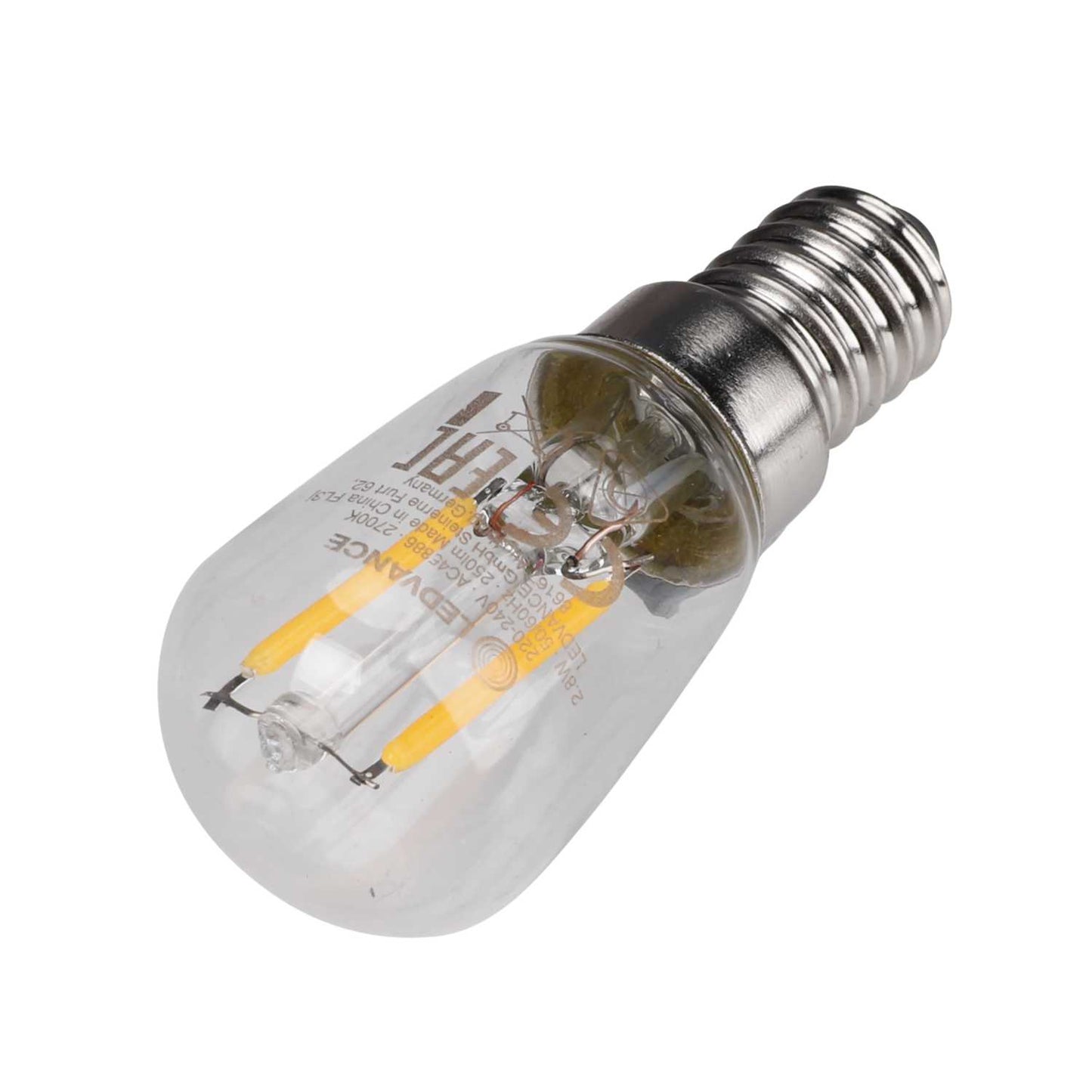 Ledvance Performance Class 2.8W SES LED T26 Filament Lamp 2700K