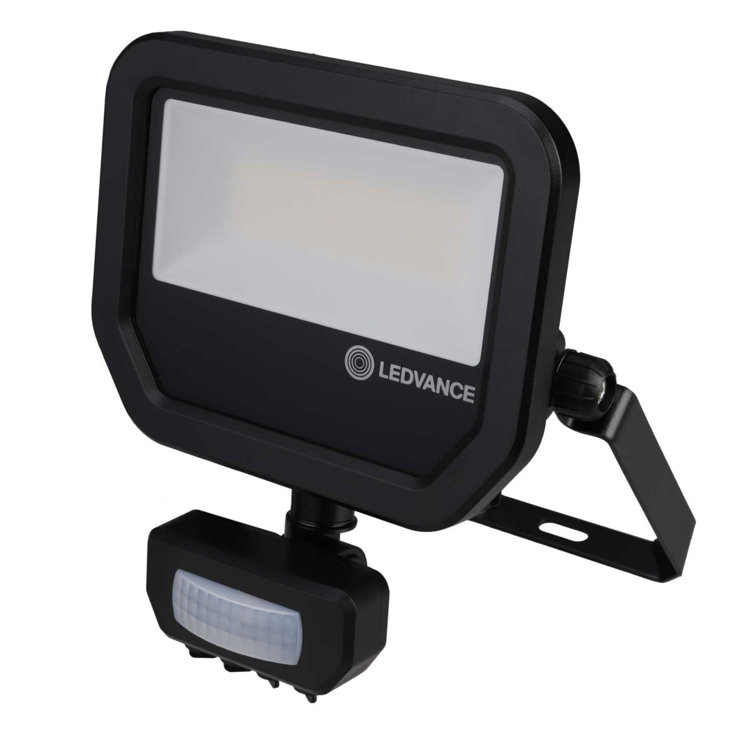 Ledvance 11W / 17W LED Floodlight with PIR Black 4000K