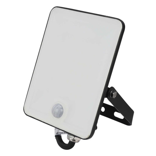 Ledvance Essential 20W LED Floodlight with PIR Black 4000K