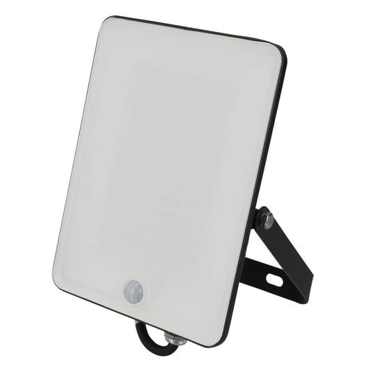 Ledvance Essential 50W LED Floodlight with PIR Black 4000K