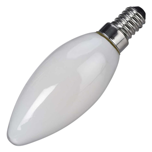 Ledvance Classic 1.8W SES LED Non Dimmable Filament Candle Lamp Opal 2700K