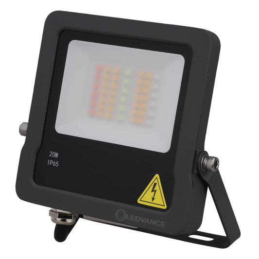 Ledvance Smart+ Matter 20W LED Rgbw Floodlight Dark Grey 3000K