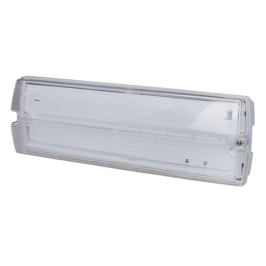 Ovia Novem 3W LED Maintained / Non Maintained Emergency Bulkhead IP65 with Self Test