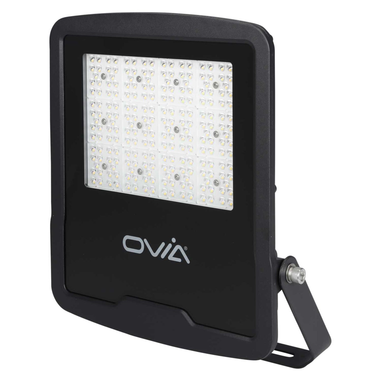 Ovia Inceptor Ace 100W LED Asymmetric Floodlight with Photocell Black 4000K
