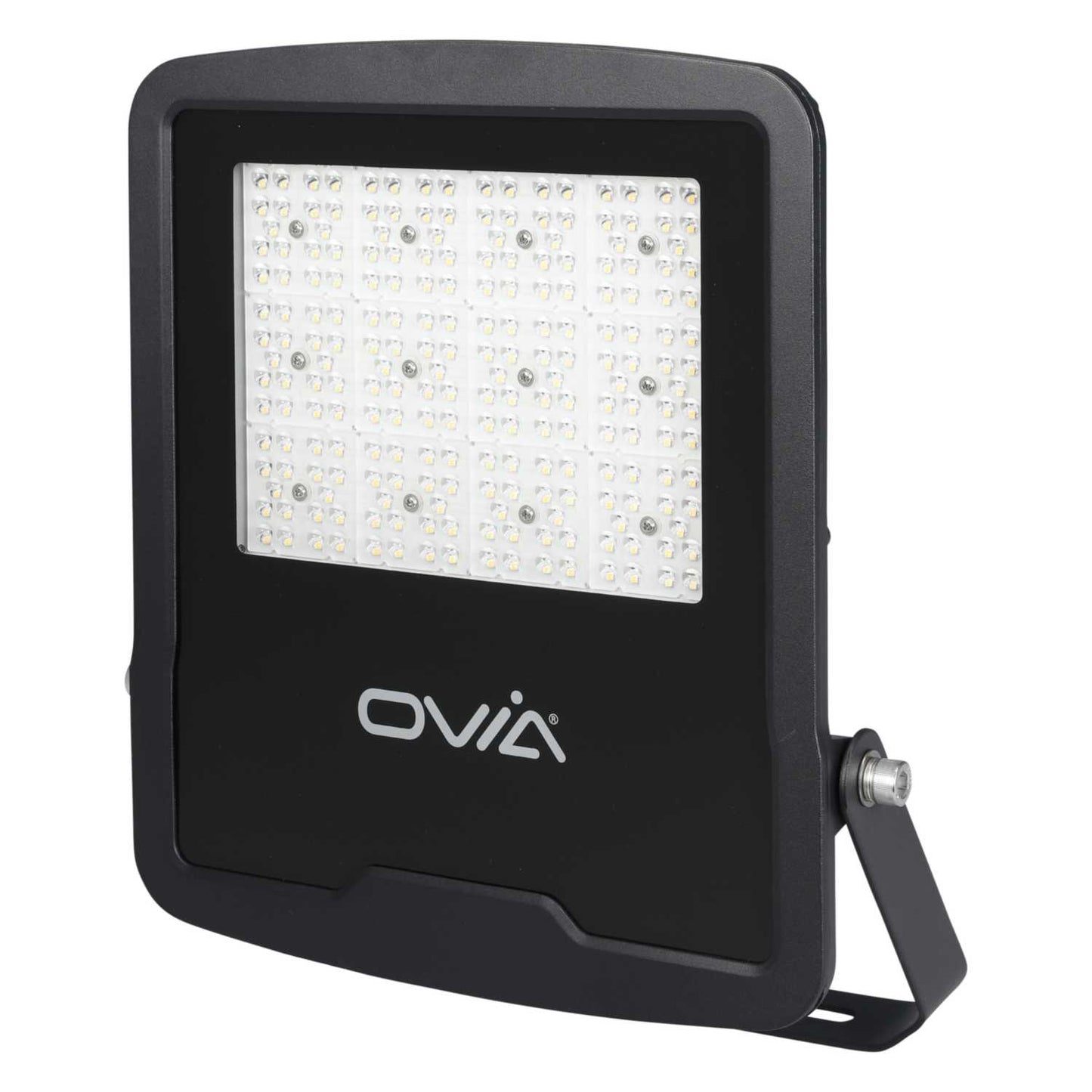 Ovia Inceptor Ace 150W LED Asymmetric Floodlight with Photocell Black 4000K