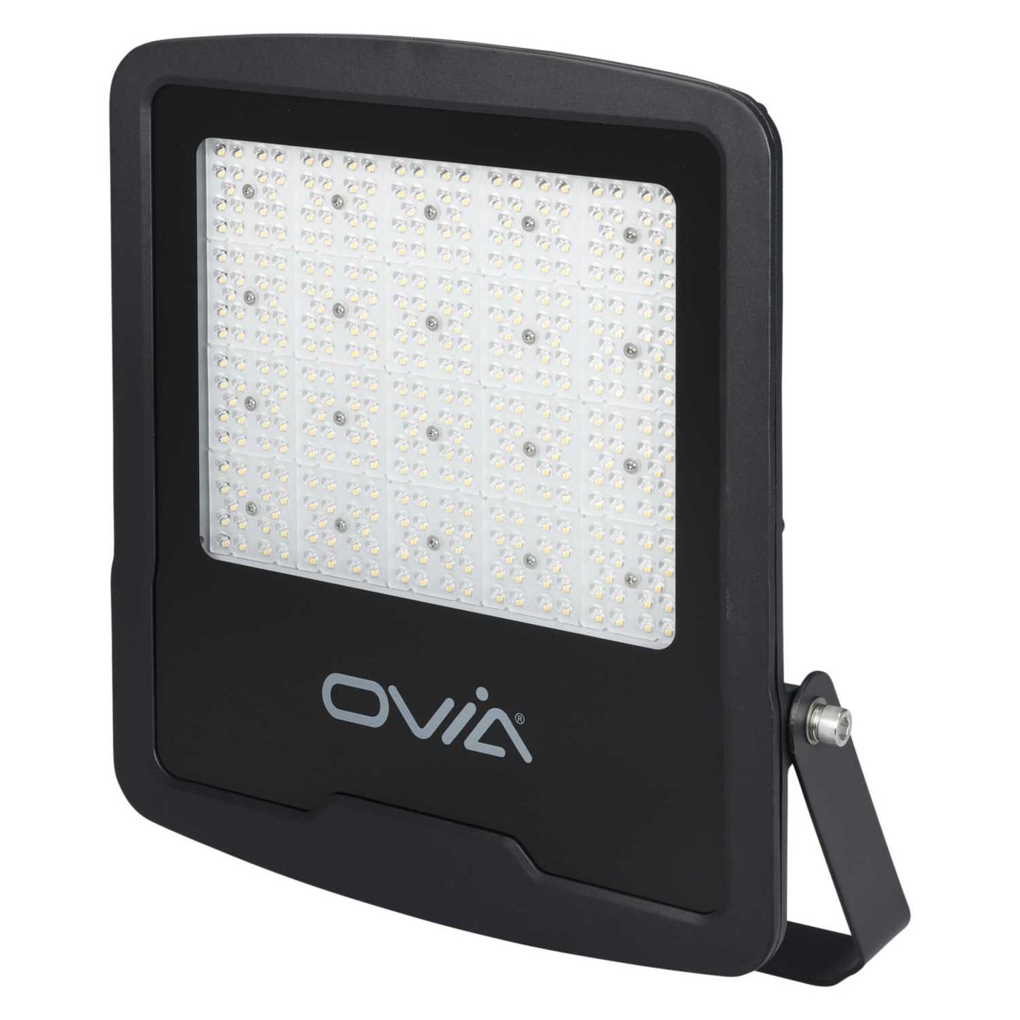 Ovia Inceptor Ace 200W LED Asymmetric Floodlight with Photocell Black 4000K