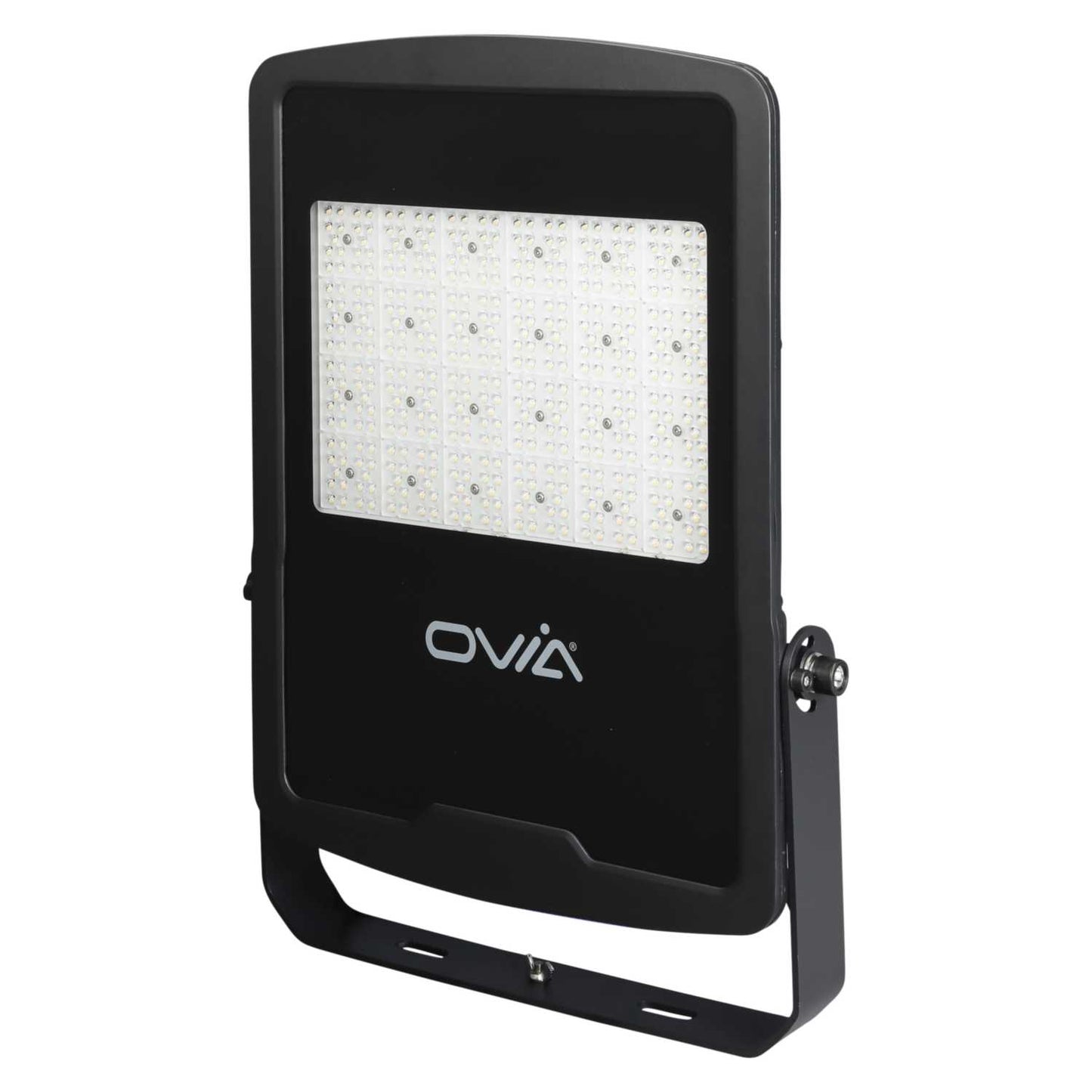 Ovia Inceptor Ace 300W LED Asymmetric Floodlight with Photocell Black 4000K