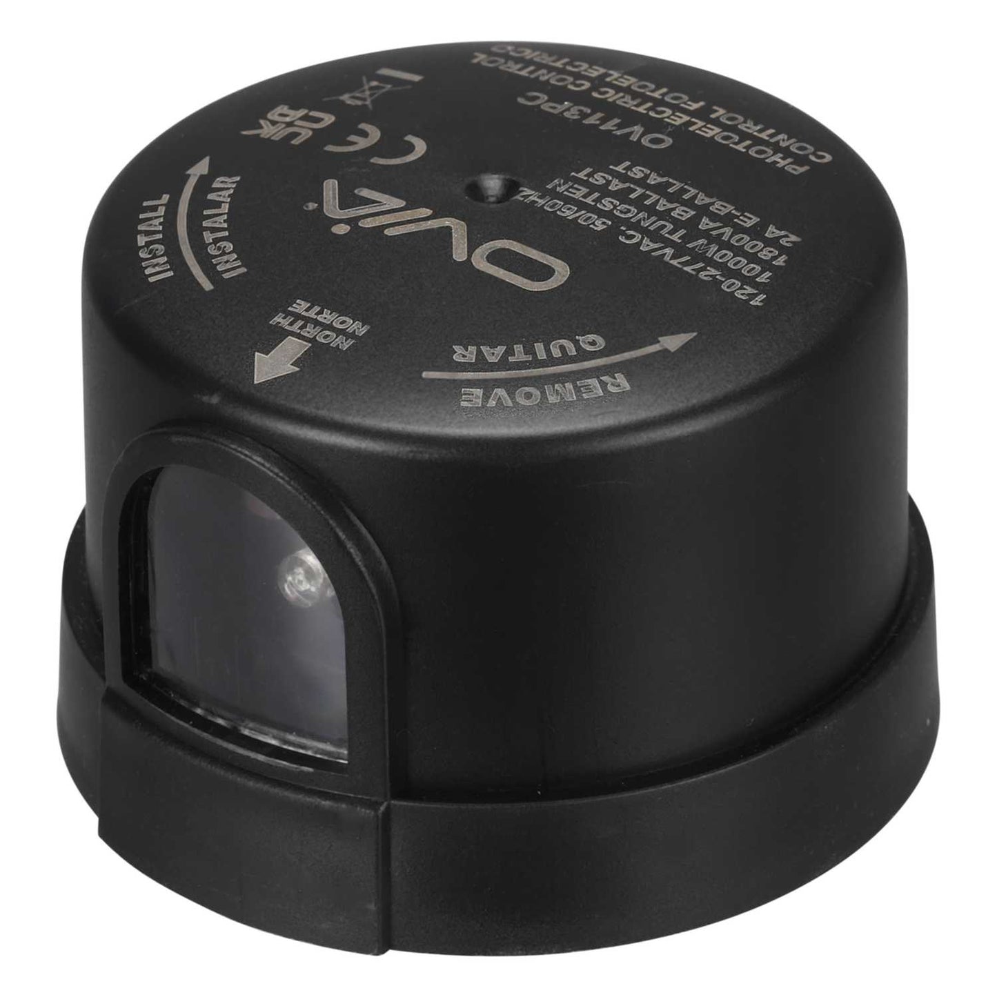 Ovia Gator Gator Twist-Lock Nema Photocell Black