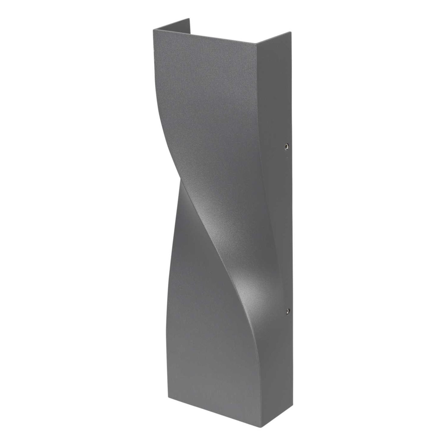 Ovia Twist 11W LED Up / Down Wall Light Grey 4000K