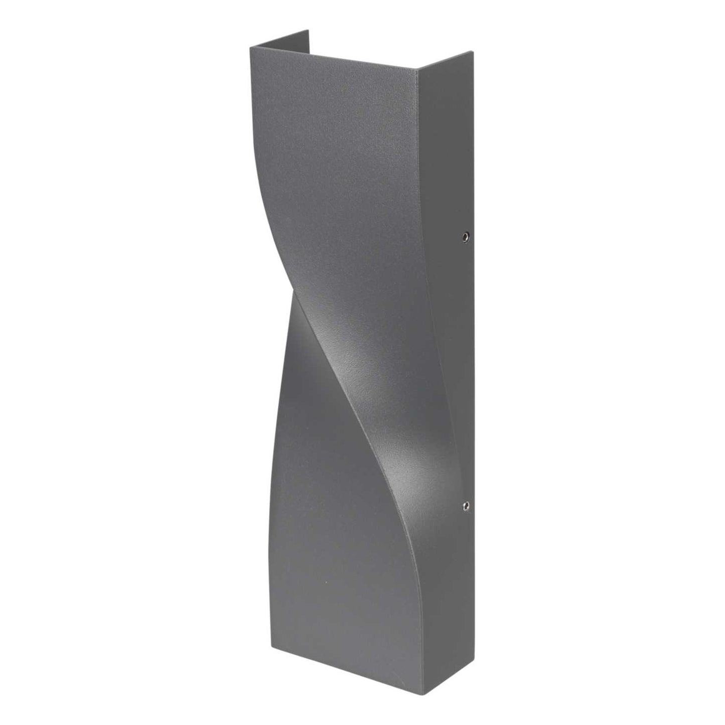 Ovia Twist 11W LED Up / Down Wall Light Grey 3000K