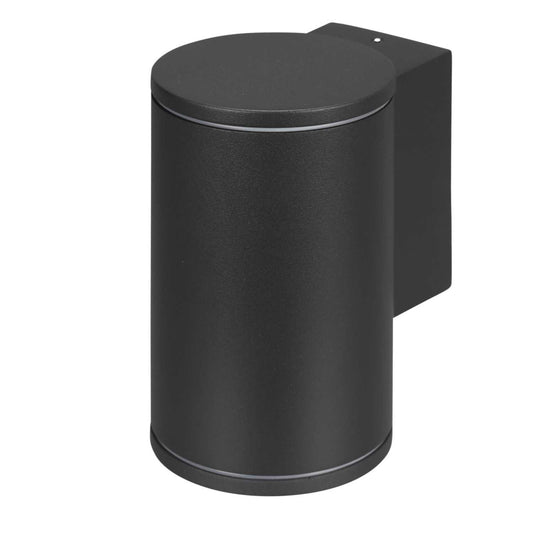 Ovia Verta 6W LED Cylindrical Up or Down Wall Light Grey 3000K