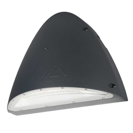 Ovia Inceptor Murus 15W LED Colour Selectable Wallpack with Photocell Anthracite Grey