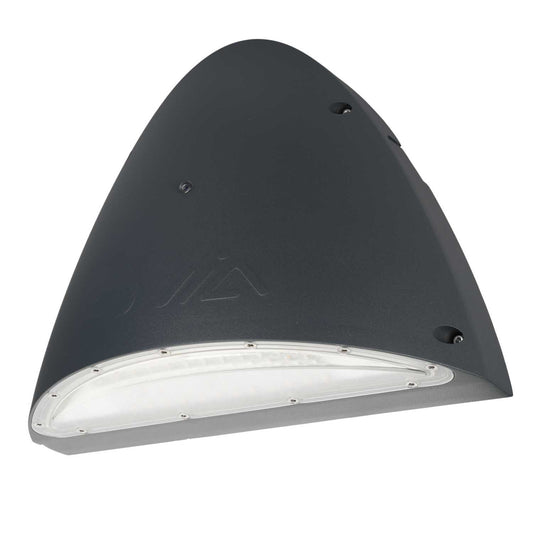 Ovia Inceptor Murus 25W LED Colour Selectable Wallpack With Photocell Anthracite Grey
