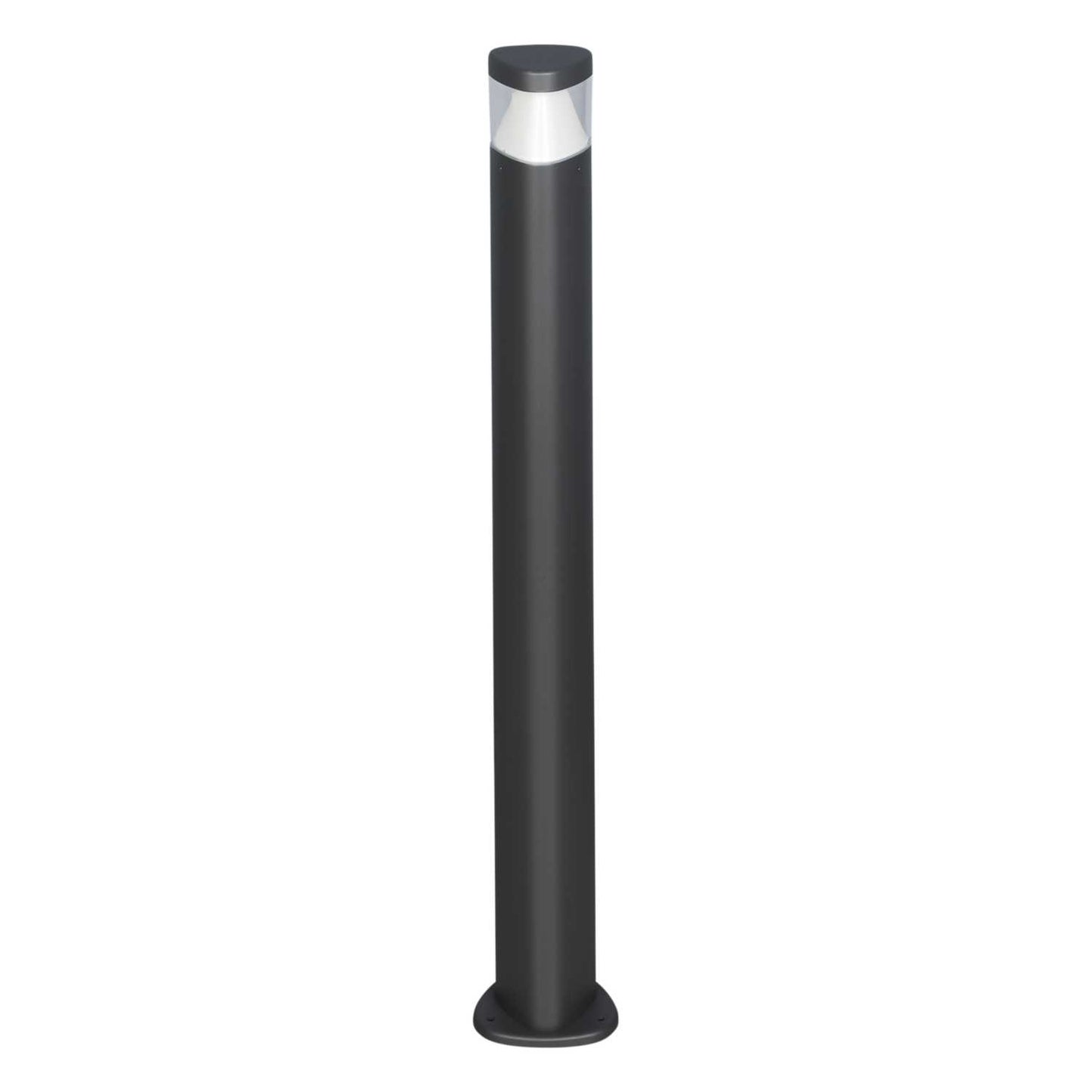 Ovia Tribus 7W LED Triangular Maxi Bollard Grey 4000K