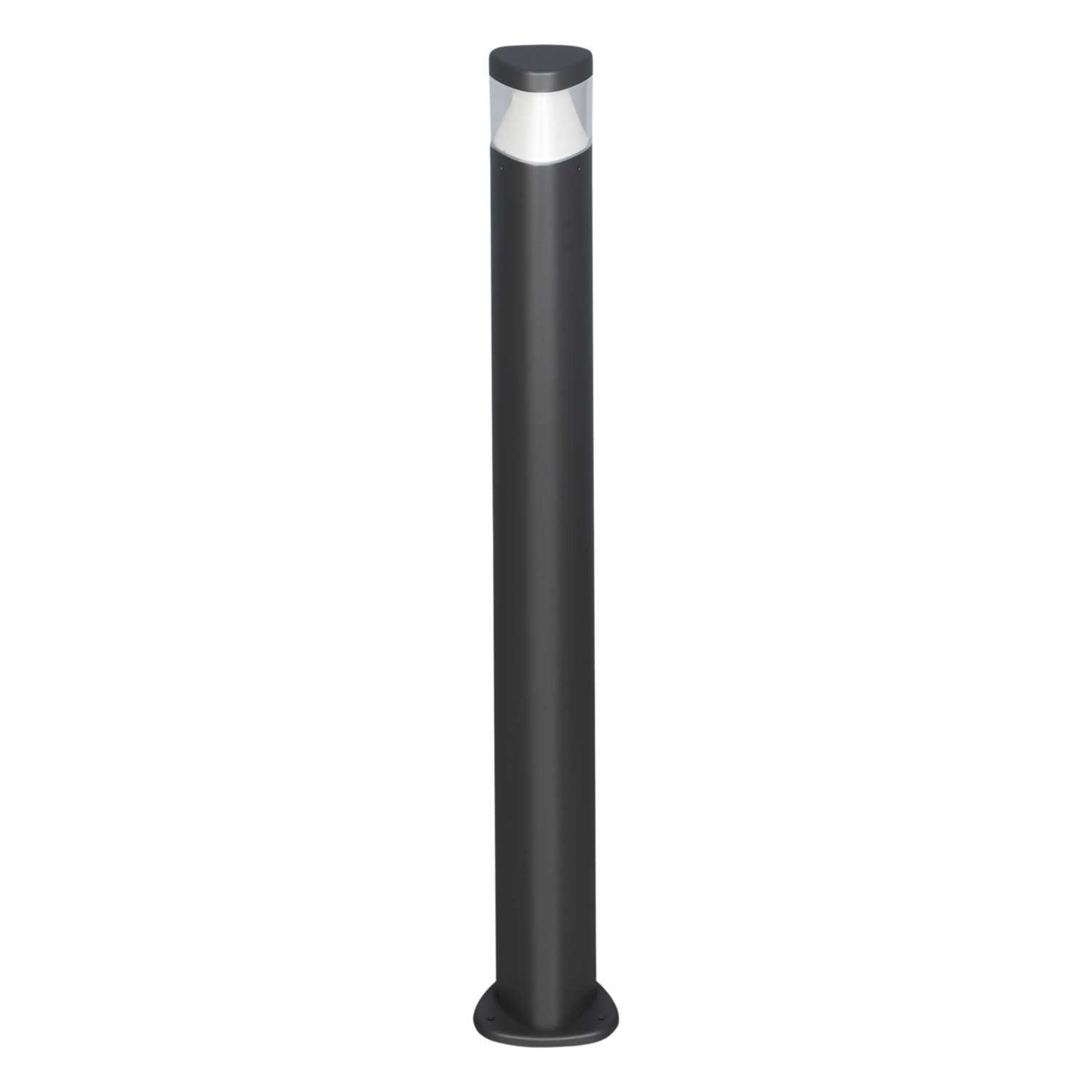 Ovia Tribus 7W LED Triangular Maxi Bollard Grey 3000K