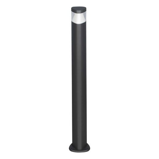 Ovia Tribus 7W LED Triangular Maxi Bollard Grey 3000K