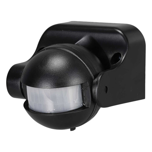 Ovia 180° Tiltable PIR Motion Detector IP44 Black