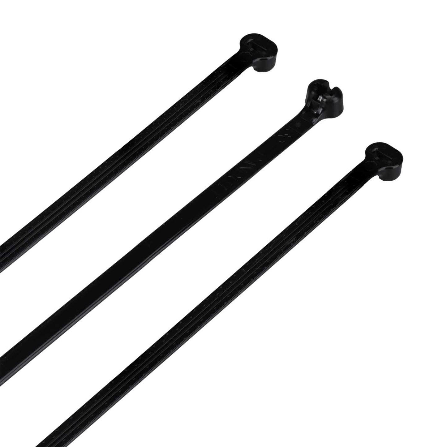 Panduit 460mm x 7mm Dome Top Cable Ties Black (Pack of 100)