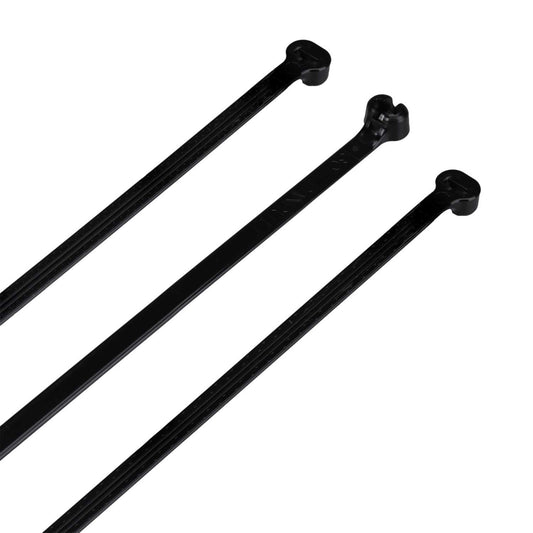Panduit 460mm x 7mm Dome Top Cable Ties Black (Pack of 100)
