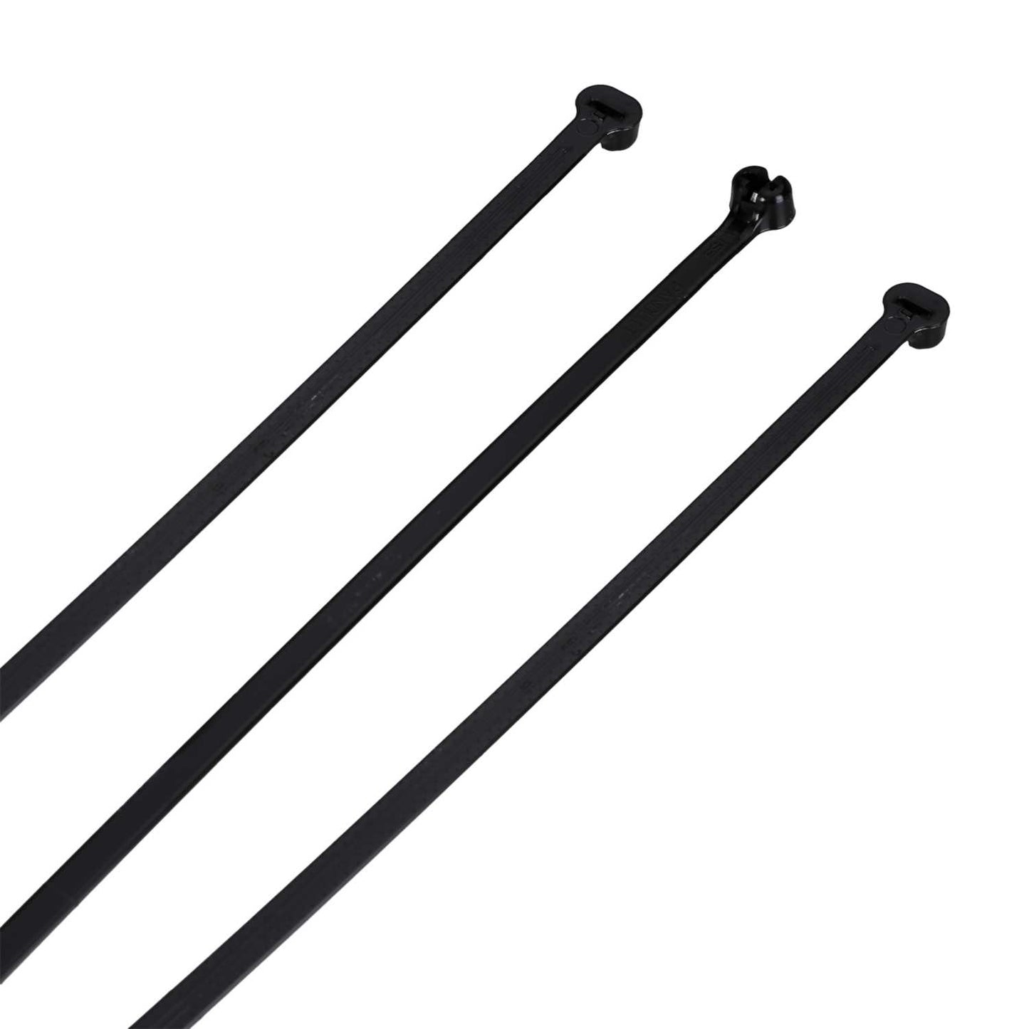 Panduit 620mm x 7mm Dome Top Cable Ties Black (Pack of 100)