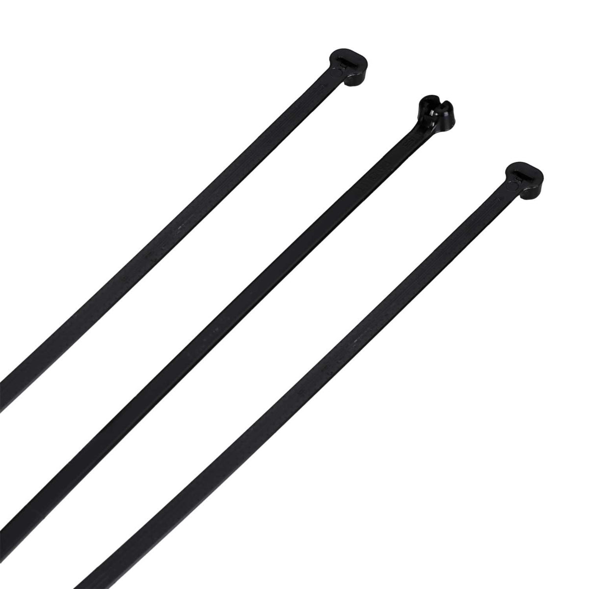 Panduit 699mm x 7mm Dome Top Cable Ties Black (Pack of 100)