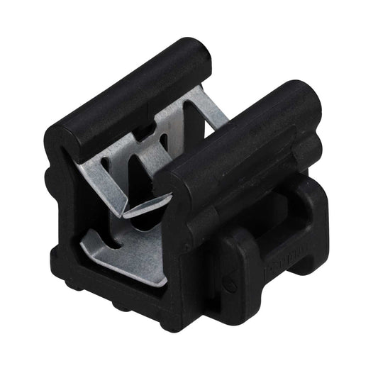 Panduit CME24-M300 Edge Clip Edge-Fixed Cable Tie Mounts Black (Pack of 100)