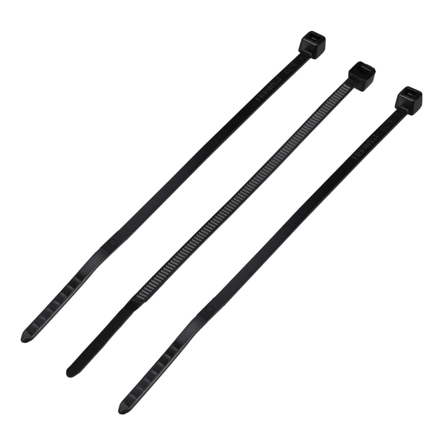 Panduit 100mm x 2.5mm Post-Industrial Recycled Cable Ties Black (Pack of 100)