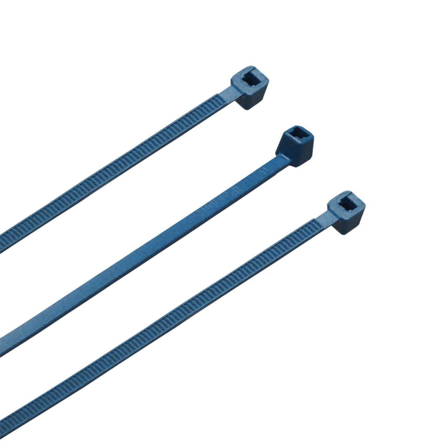 Panduit 100mm x 2.5mm Antimicrobial Metal Detectable Cable Ties Blue (Pack of 100)