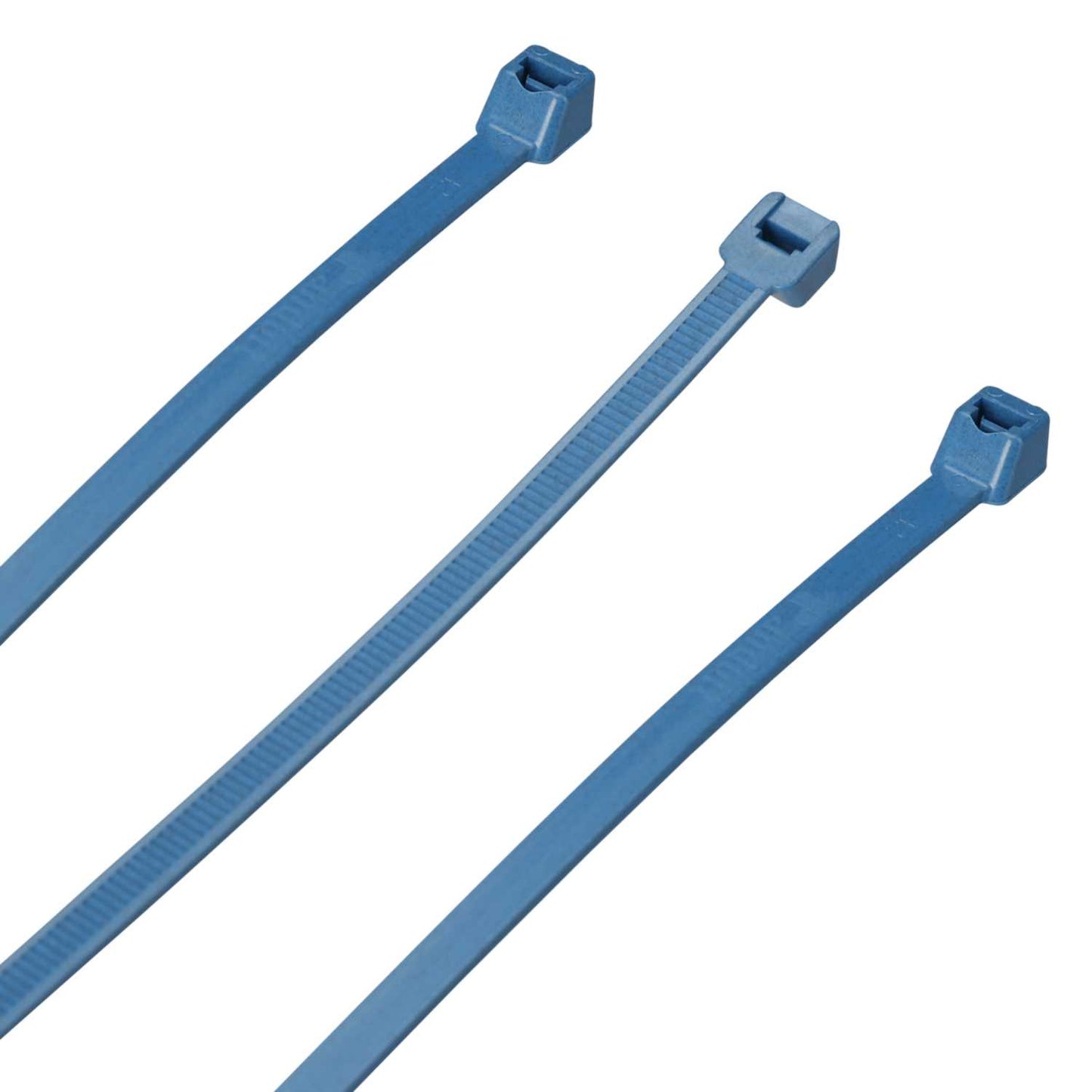 Panduit 186mm x 4.8mm Antimicrobial Metal Detectable Cable Ties Blue (Pack of 100)