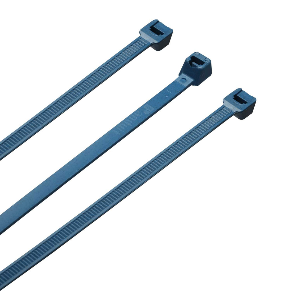 Panduit 291mm x 4.8mm Antimicrobial Metal Detectable Cable Ties Blue (Pack of 100)