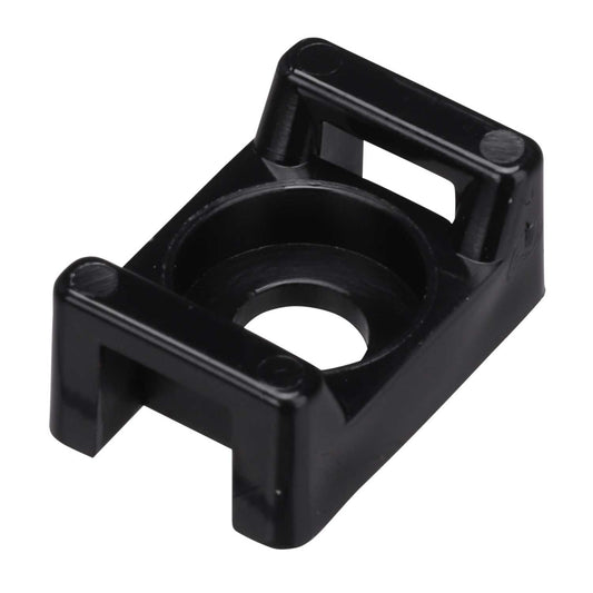 Panduit 16mm x 10.8mm Cable Tie Mount Black (Pack of 100)