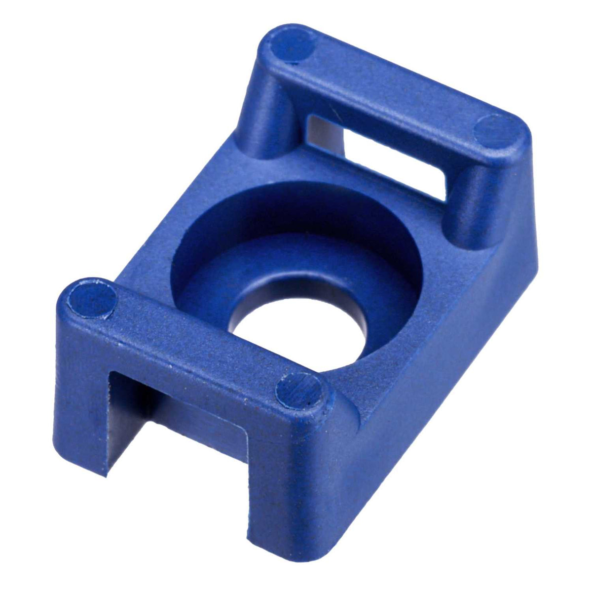 Panduit 16mm x 10.7mm Metal Detectable Cable Tie Mount Dark Blue (Pack of 100)