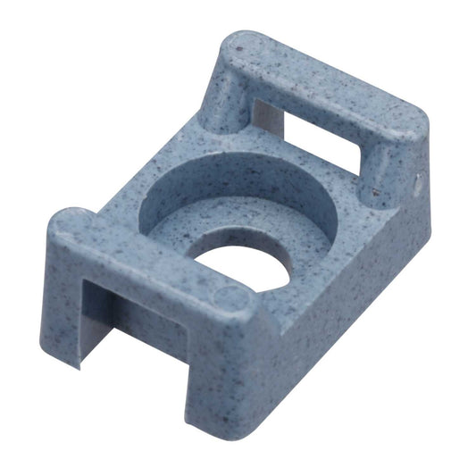 Panduit 16mm x 10.7mm Metal Detectable Cable Tie Mount Light Blue (Pack of 100)