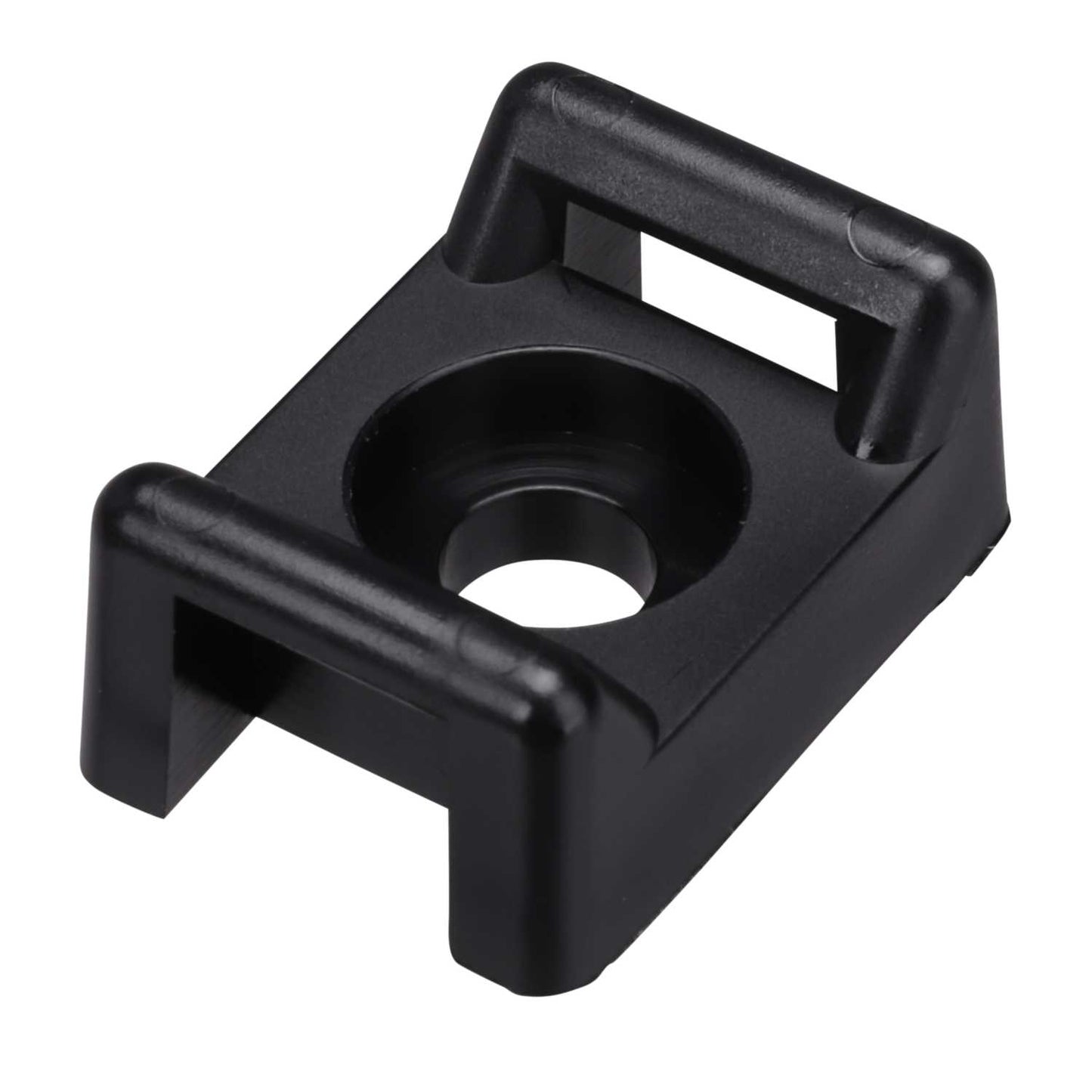 Panduit 21.9mm x 15.5mm Cable Tie Mount Black (Pack of 100)