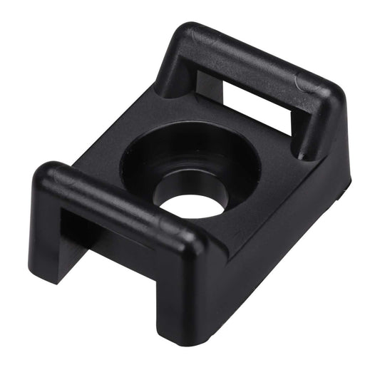 Panduit 21.9mm x 15.5mm Cable Tie Mount Black (Pack of 100)