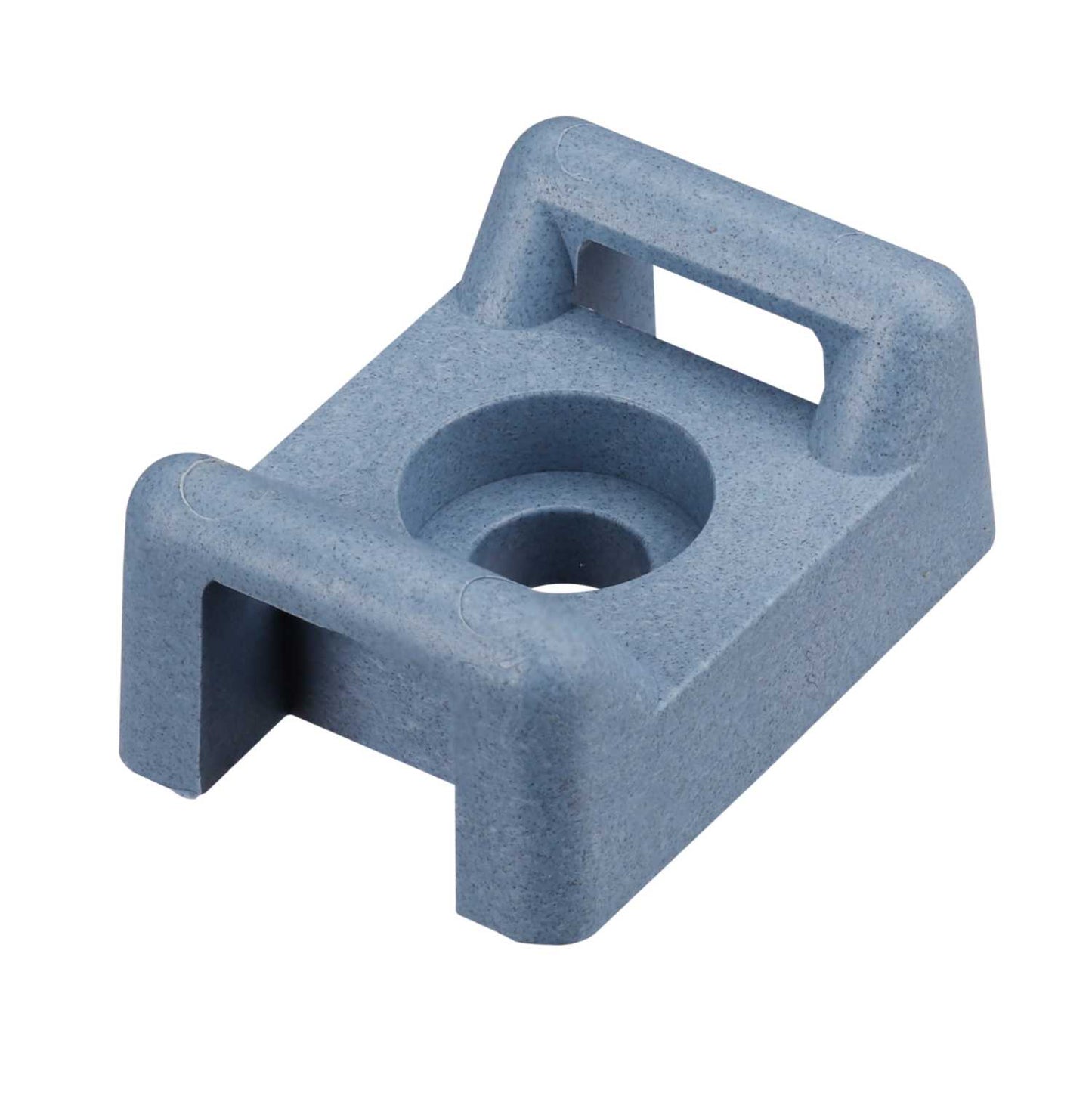 Panduit 22.1mm x 15.5mm Metal Detectable Cable Tie Mount Light Blue (Pack of 100)