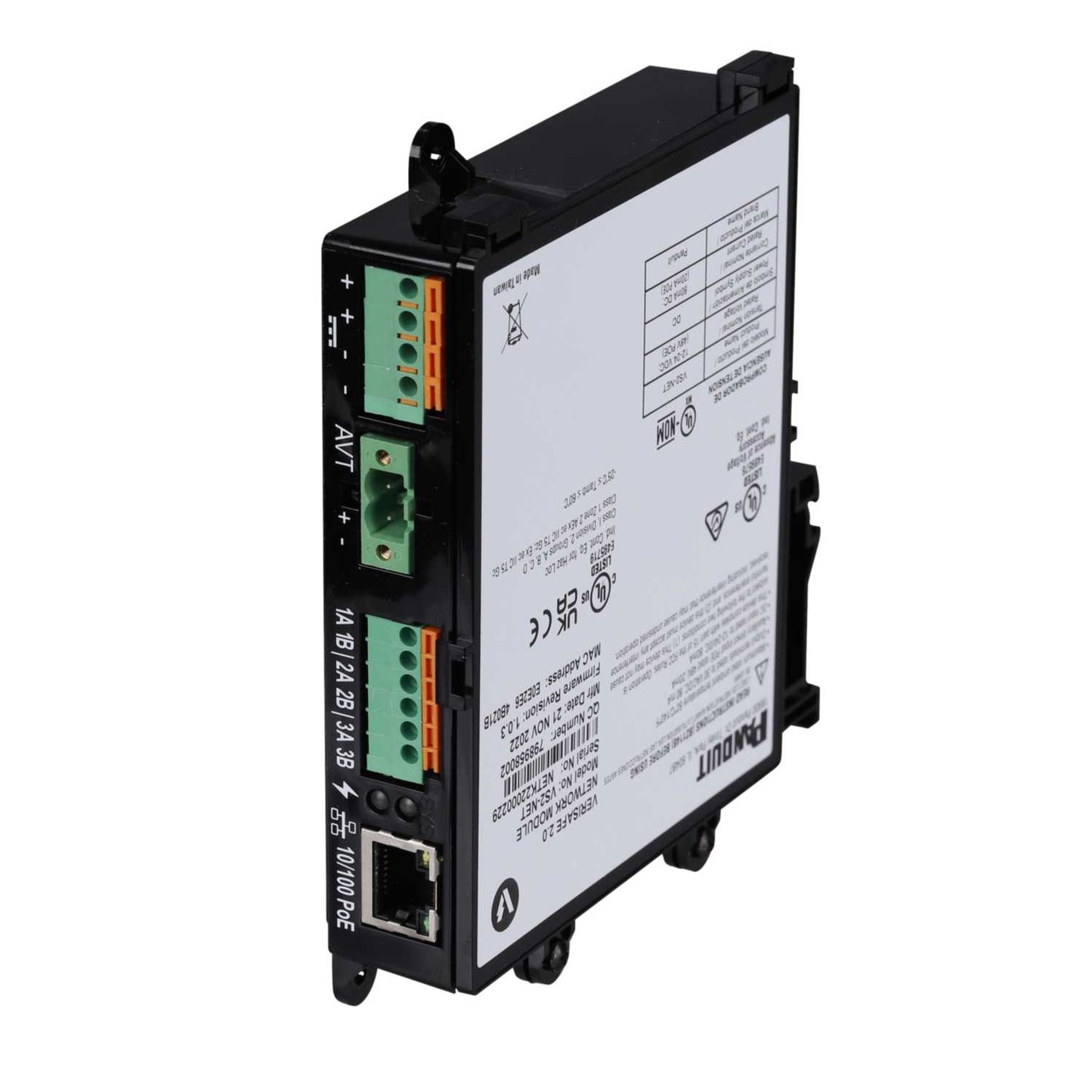 Panduit VeriSafe 2.0 AVT Network Module