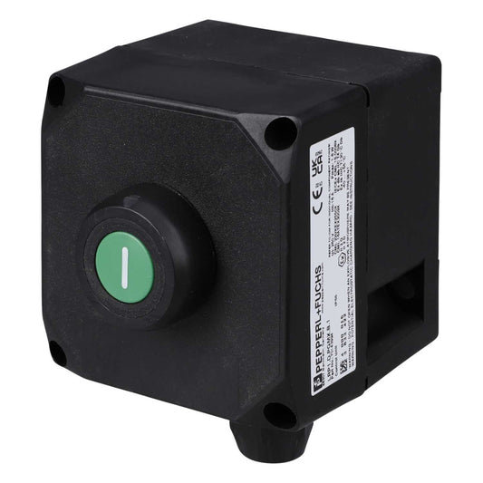 Pepperl & Fuchs 1 Way Green Pushbutton Ex Control Unit Polyamide