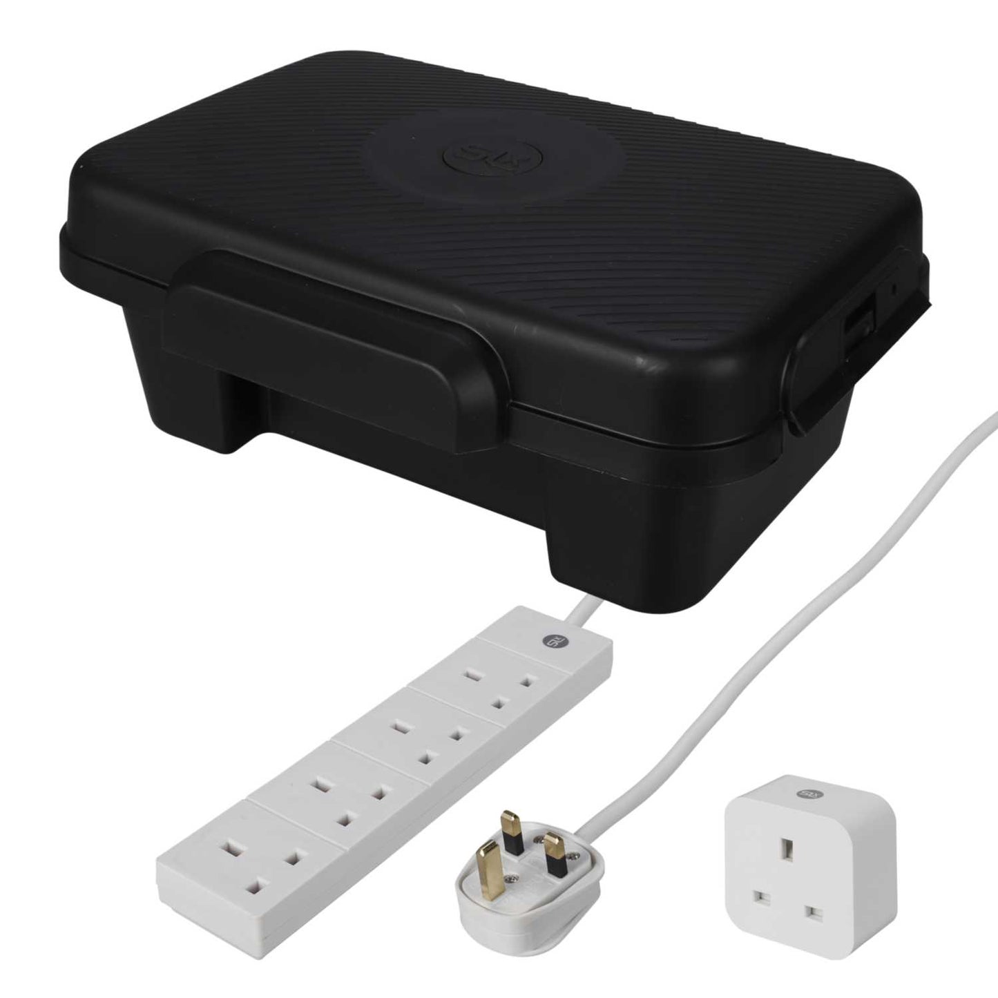 Philex IP56 Weatherproof Box with 4 Gang Extension and Smart WiFi Plug