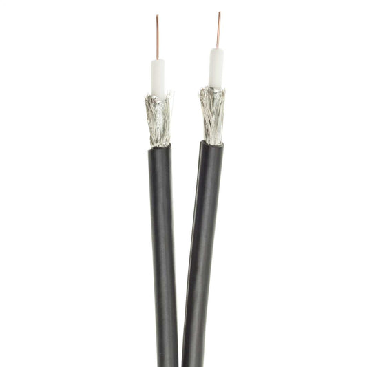 Philex Sky+™ Shotgun Satellite Cable Black (100m Drum)