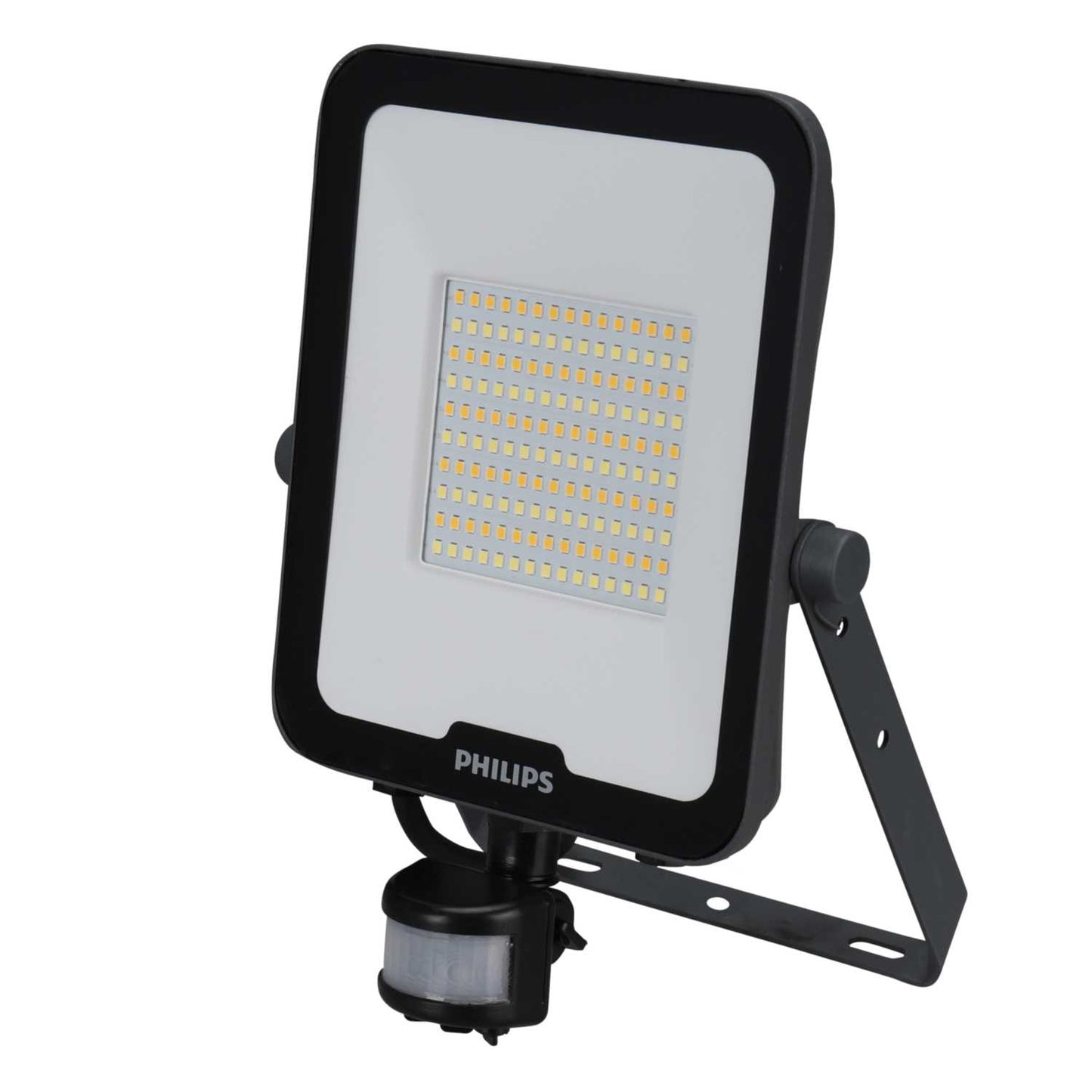 Philips Ledinaire All-in 50W LED Tri-Colour Floodlight with PIR Black