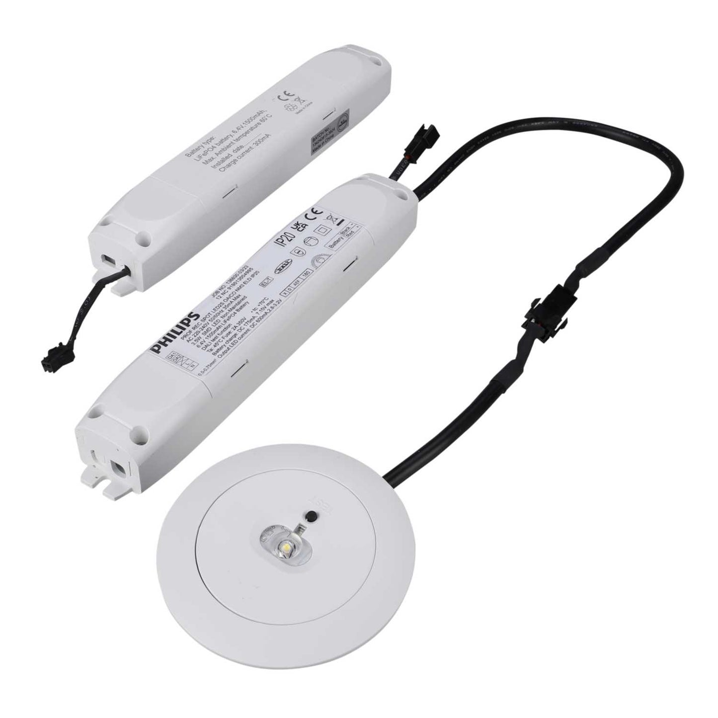 Philips Prof REC Spot LED2S 2W Self Contained Emergency Downlight White