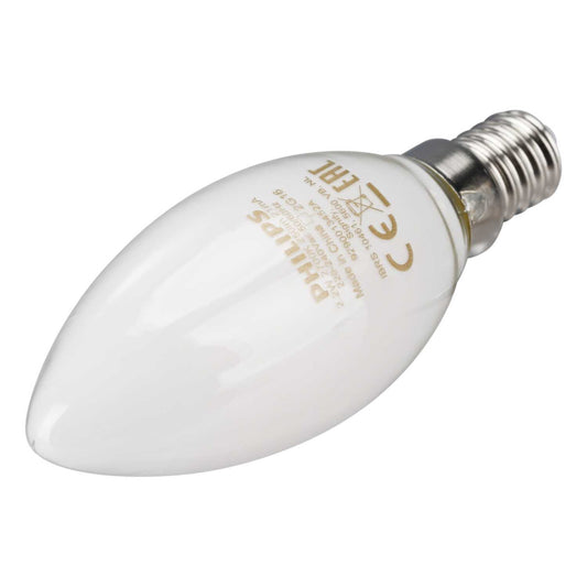 Philips CorePro 2.2W SES LED Non Dimmable Candle Lamp Opal 2700K