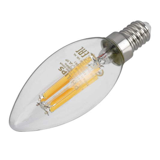 Philips CorePro 6.5W SES LED Non Dimmable Filament Candle Lamp 2700K